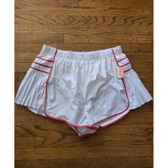 Free People Movement Women's Easy Tiger Shorts Size Large White NWT - Picture 1 of 6